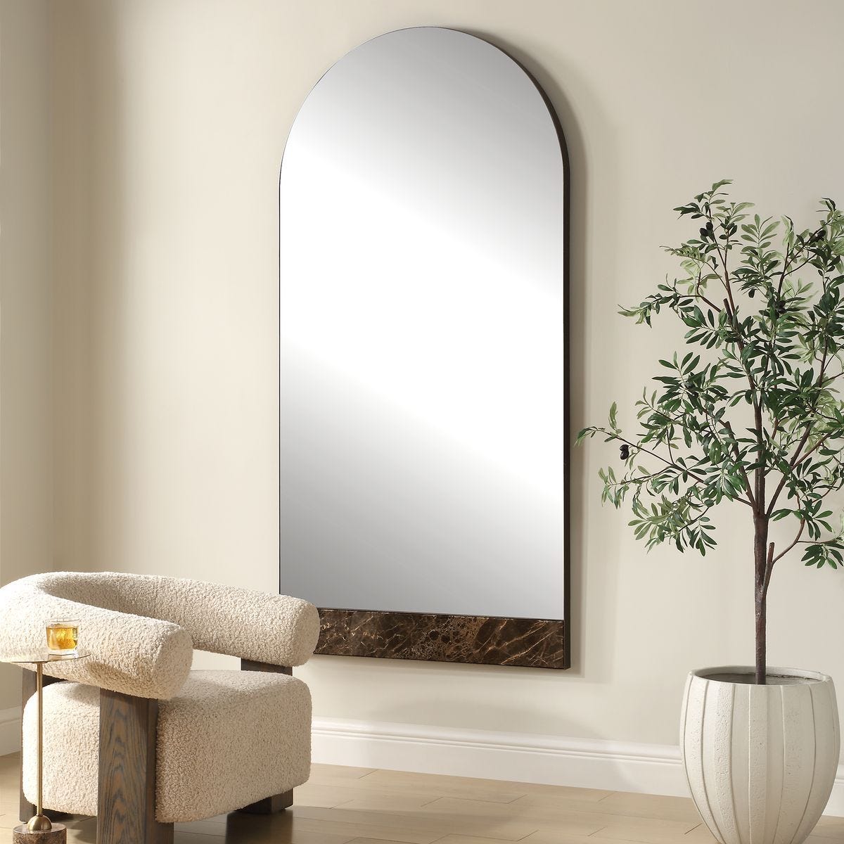 Hanover Arch Mirror - elegant and functional accent pieces for any room | Image 3 | InSTYLE Home & Rugs