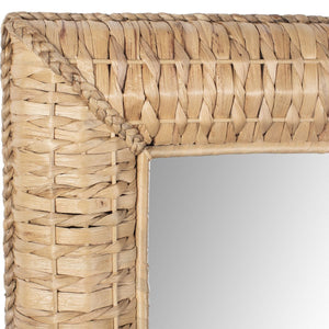 Twisted Seagrass Large Mirror - perfect for enhancing light and creating a sense of space | Image 5 | InSTYLE Home & Rugs