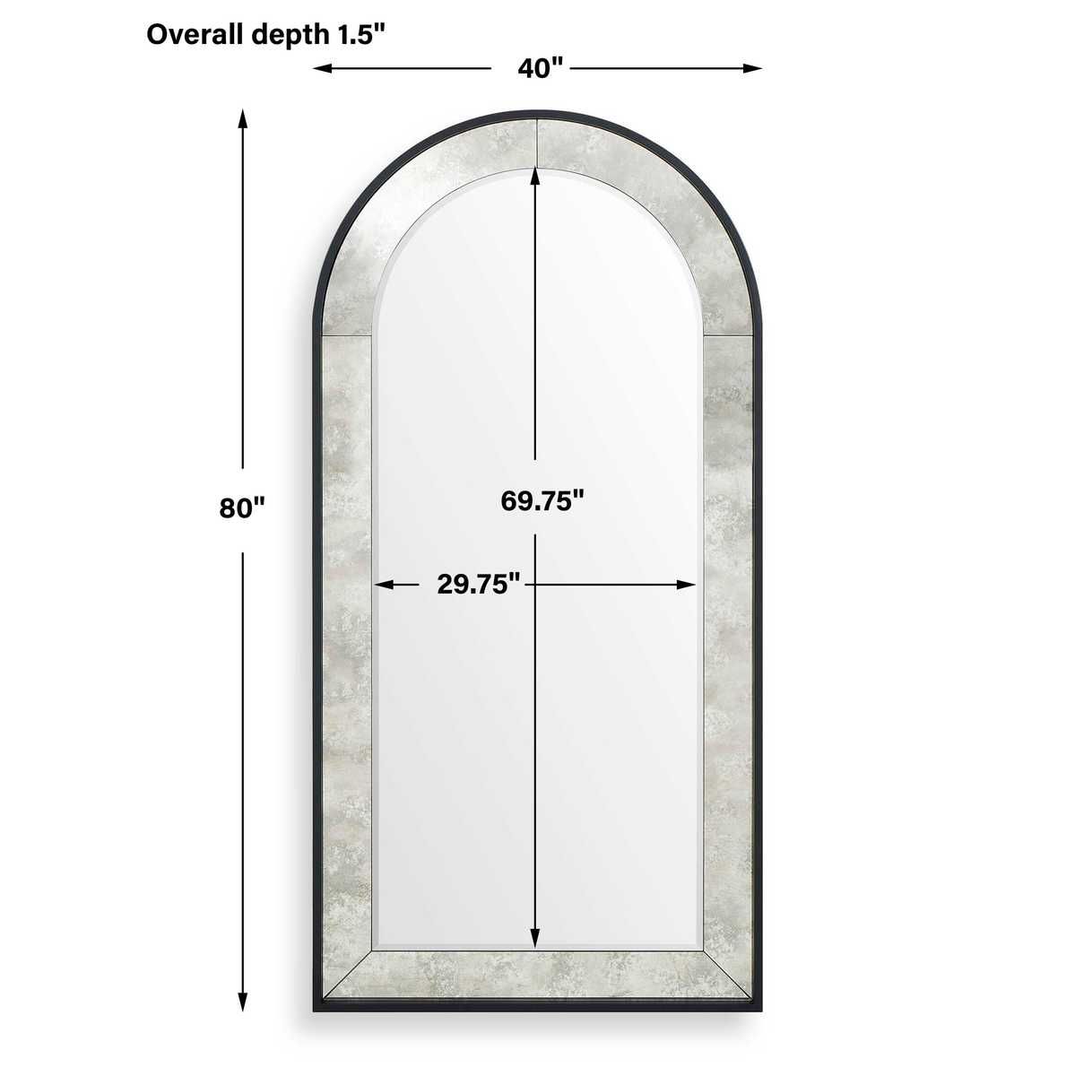 Marlowe Arch Mirror - elegant and functional accent pieces for any room | Image 6 | InSTYLE Home & Rugs