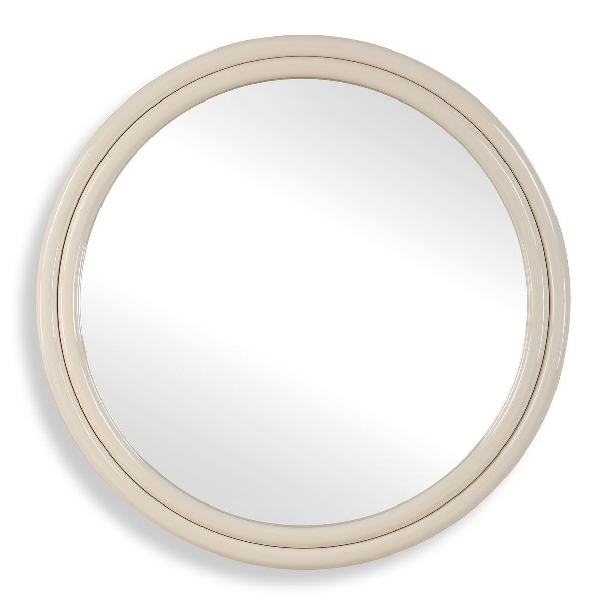 Florian Round Mirror - perfect for enhancing light and creating a sense of space | Image 2 | InSTYLE Home & Rugs