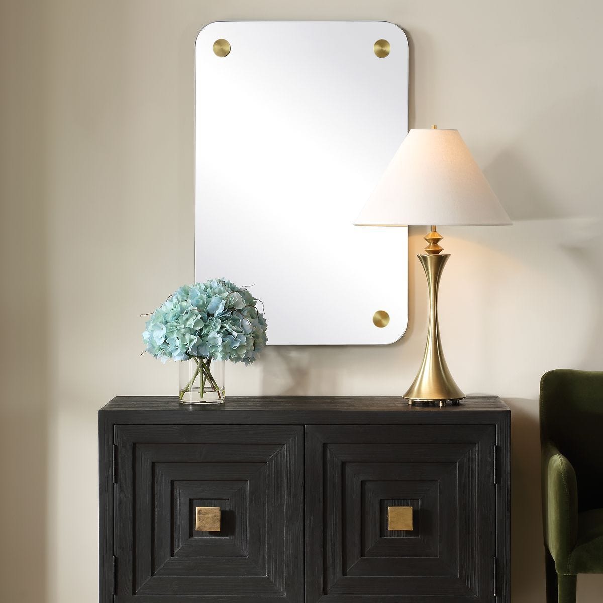 Hamrick Mirror - perfect for enhancing light and creating a sense of space | Image 1 | InSTYLE Home & Rugs