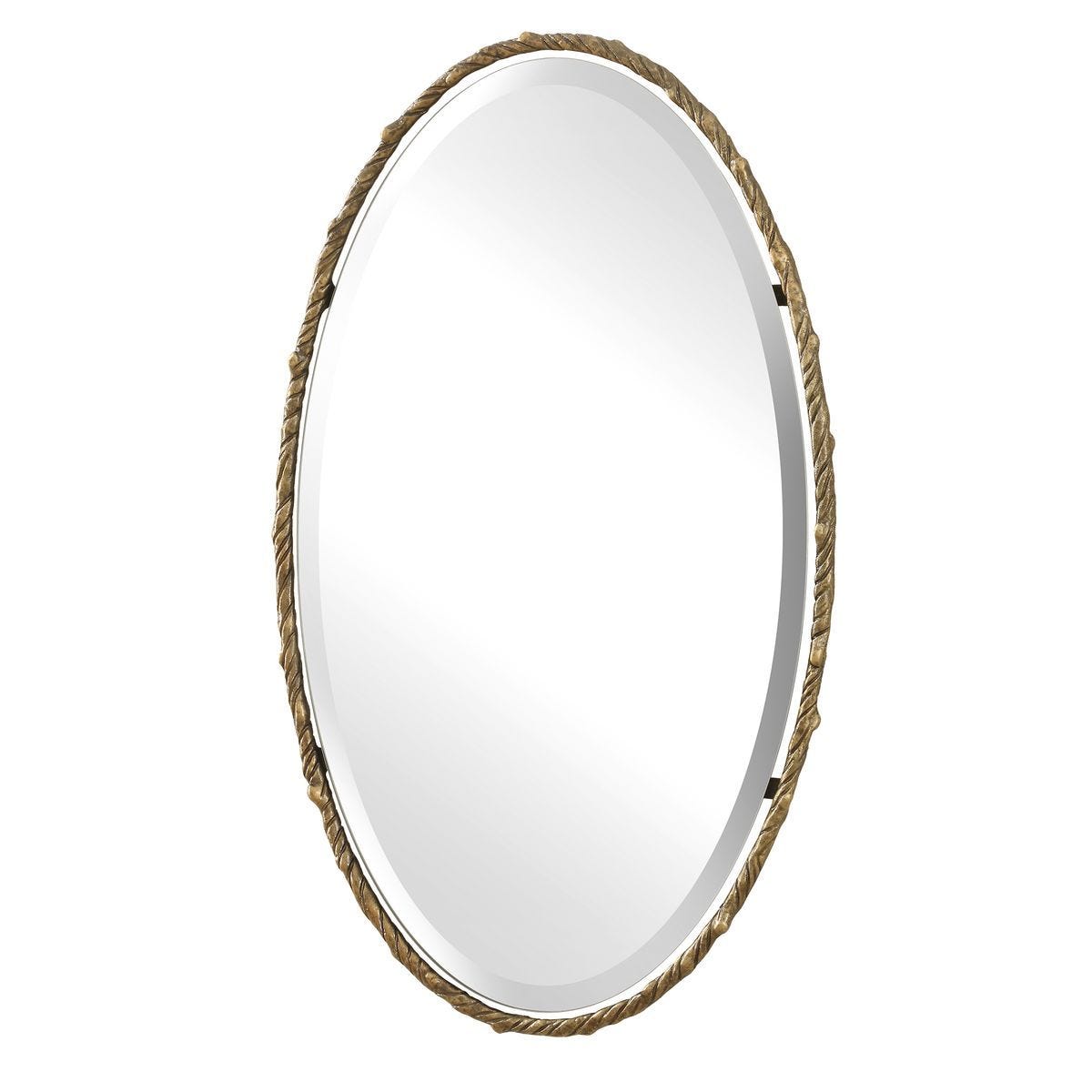 Twisted Branch Oval Mirror - available in various shapes, sizes, and frame styles | Image 4 | InSTYLE Home & Rugs