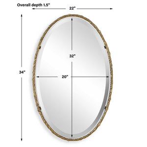 Twisted Branch Oval Mirror - available in various shapes, sizes, and frame styles | Image 6 | InSTYLE Home & Rugs