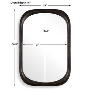 Malone Mirror, Bronze - available in various shapes, sizes, and frame styles | Image 6 | InSTYLE Home & Rugs