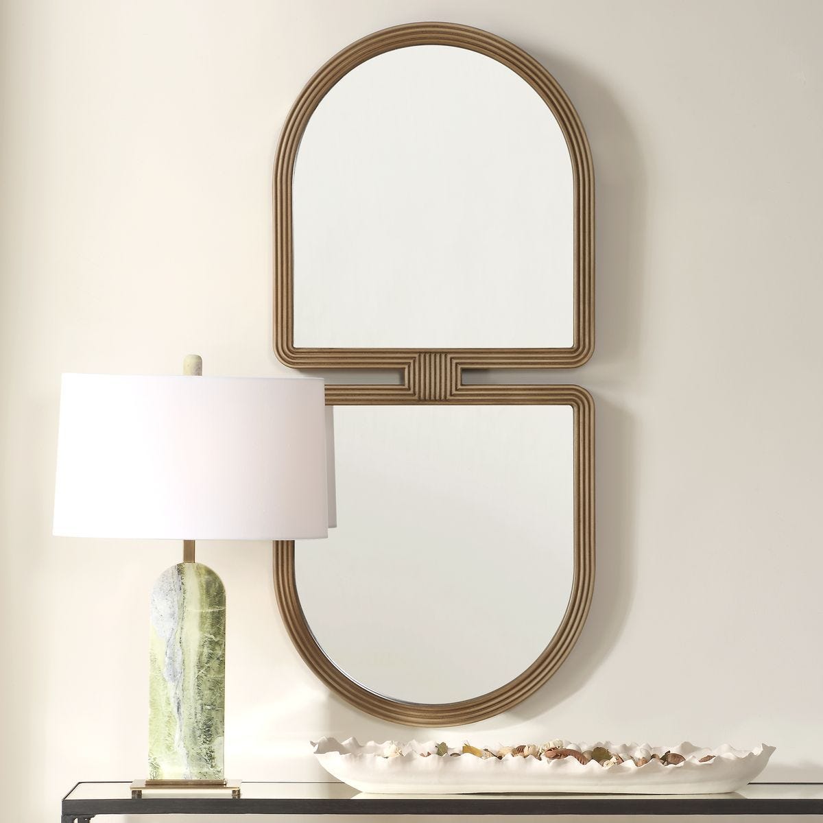 Jacques Mirror - perfect for enhancing light and creating a sense of space | Image 1 | InSTYLE Home & Rugs