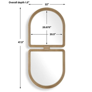 Jacques Mirror - perfect for enhancing light and creating a sense of space | Image 6 | InSTYLE Home & Rugs