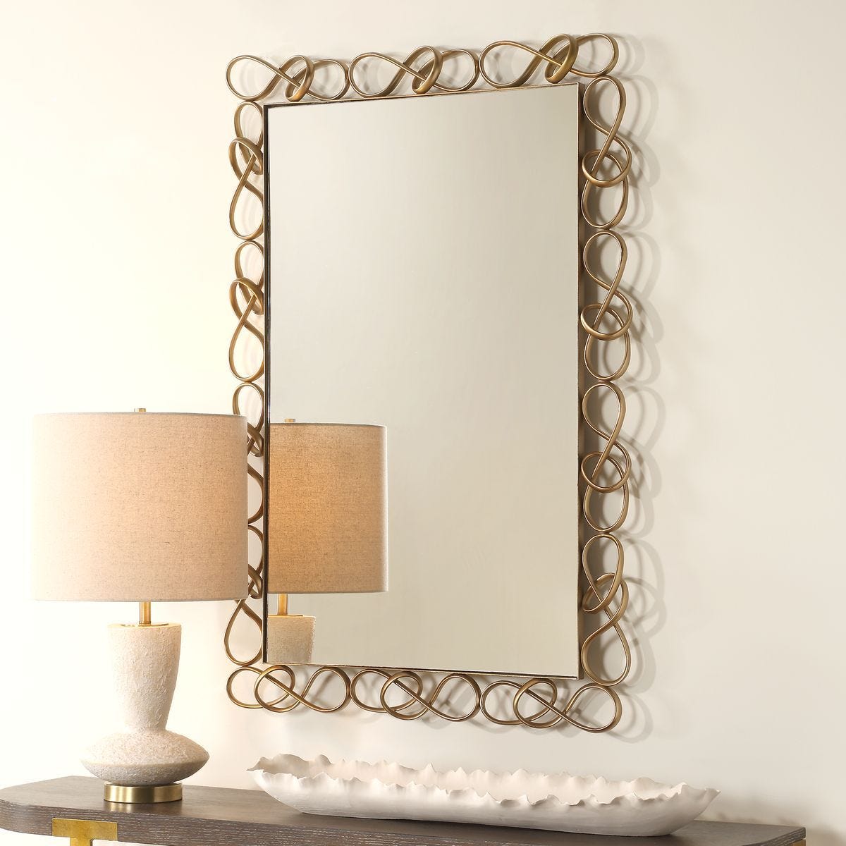 Twist It Mirror - full-length mirror for creating the illusion of space and light | Image 3 | InSTYLE Home & Rugs