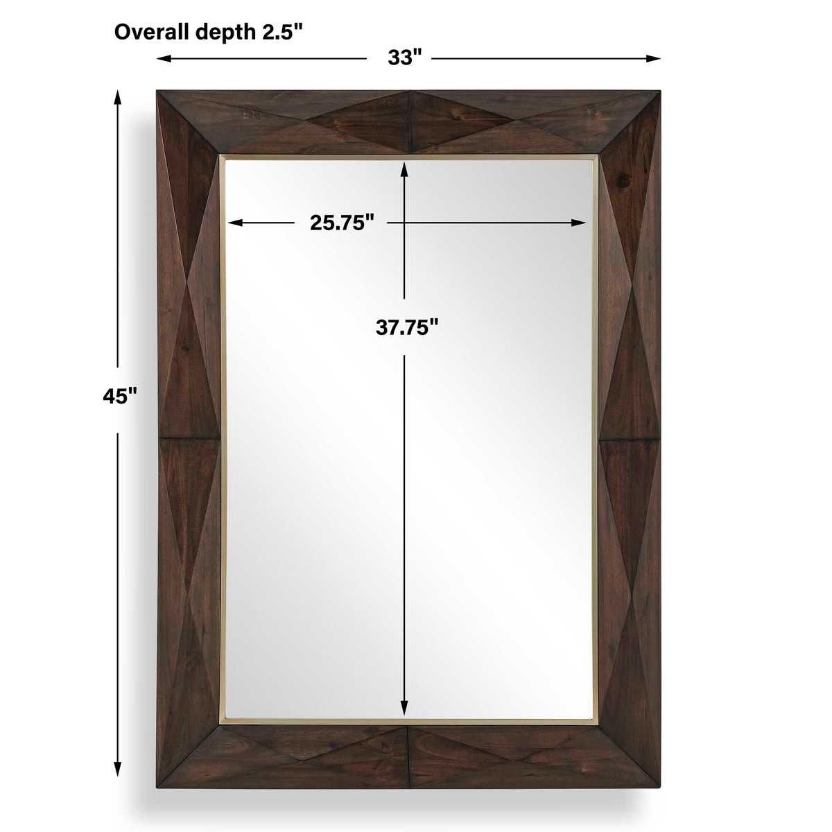 Diamond In The Rough Mirror - elegant and functional accent pieces for any room | Image 6 | InSTYLE Home & Rugs