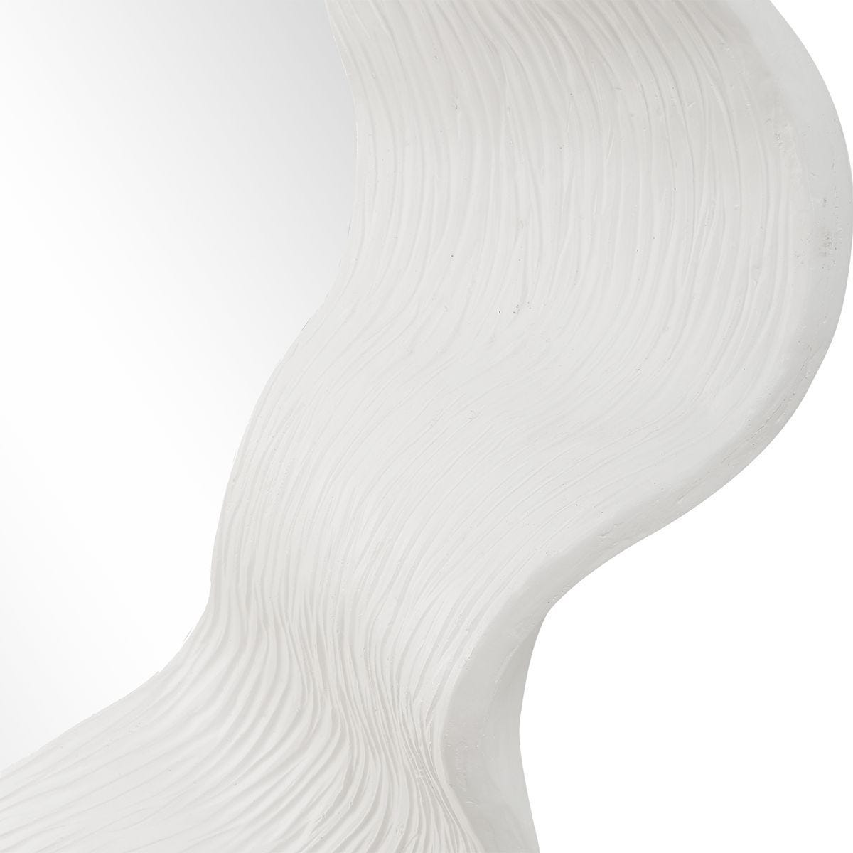 Wave Length Round Mirror - full-length mirror for creating the illusion of space and light | Image 5 | InSTYLE Home & Rugs