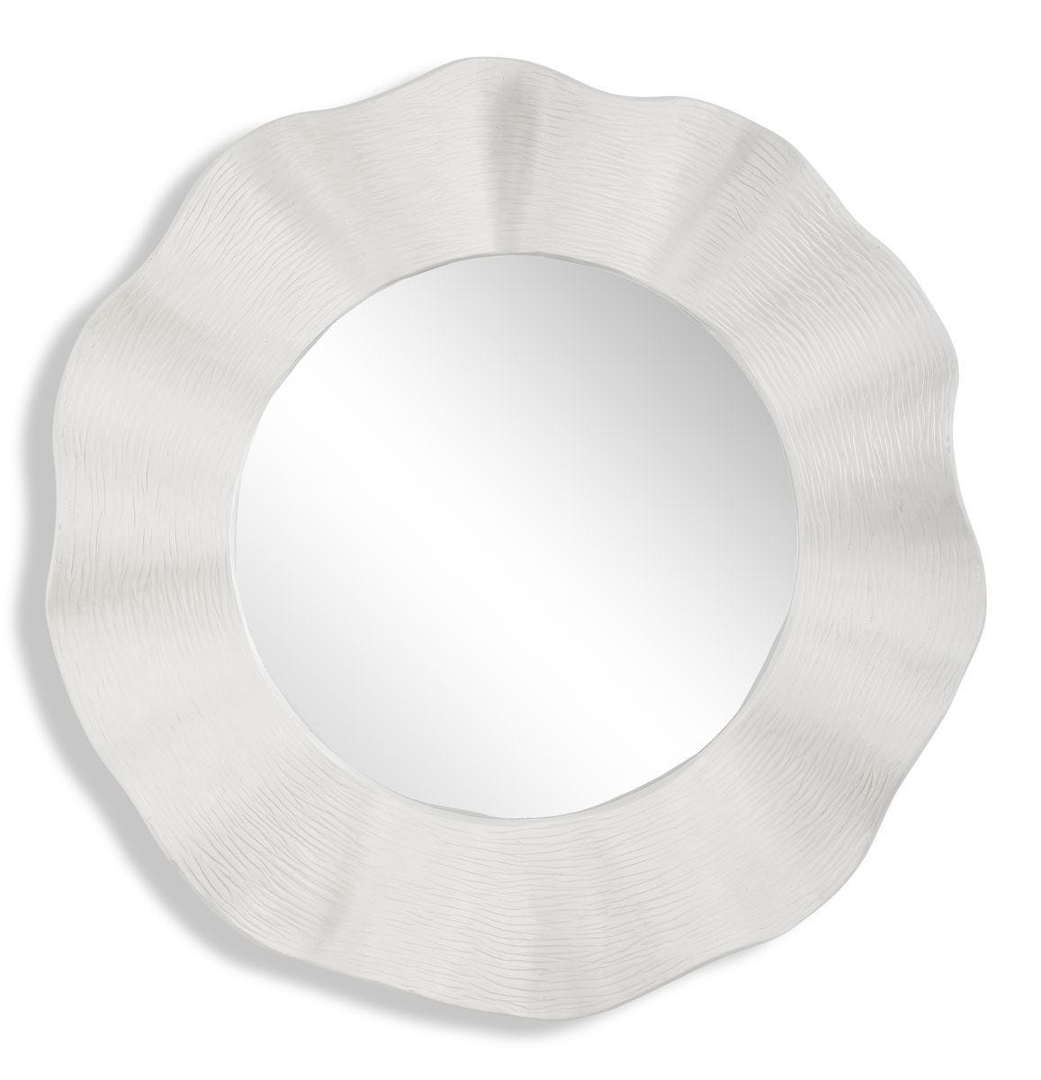 Wave Length Round Mirror - full-length mirror for creating the illusion of space and light | Image 2 | InSTYLE Home & Rugs