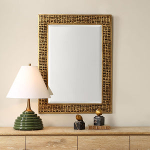 Woven In Time Mirror - available in various shapes, sizes, and frame styles | Image 1 | InSTYLE Home & Rugs