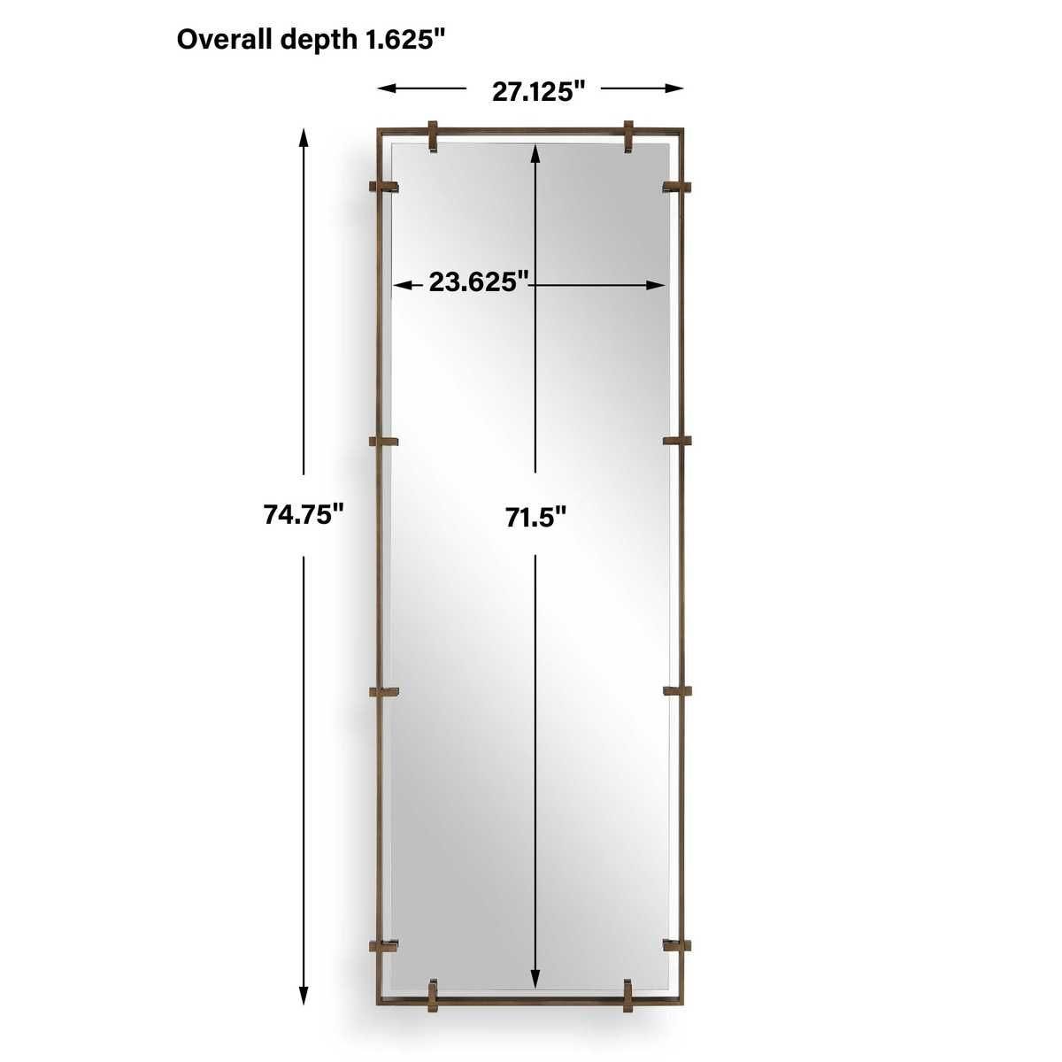 Hann Mirror - available in various shapes, sizes, and frame styles | Image 6 | InSTYLE Home & Rugs