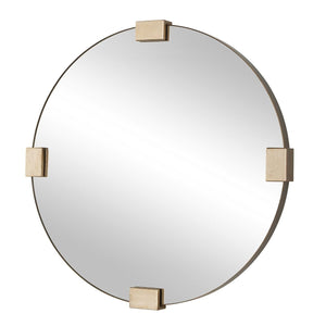 Russo Round Mirror - available in various shapes, sizes, and frame styles | Image 4 | InSTYLE Home & Rugs
