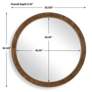 Cleveland Round Mirror - perfect for enhancing light and creating a sense of space | Image 6 | InSTYLE Home & Rugs