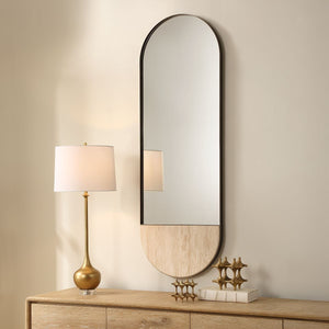 Russo Tall Oval Mirror - elegant and functional accent pieces for any room | Image 3 | InSTYLE Home & Rugs