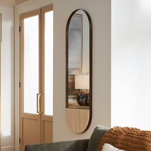 Russo Tall Oval Mirror - elegant and functional accent pieces for any room | Image 1 | InSTYLE Home & Rugs