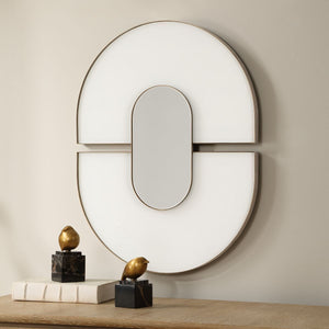 Encase Oval Mirror - available in various shapes, sizes, and frame styles | Image 3 | InSTYLE Home & Rugs