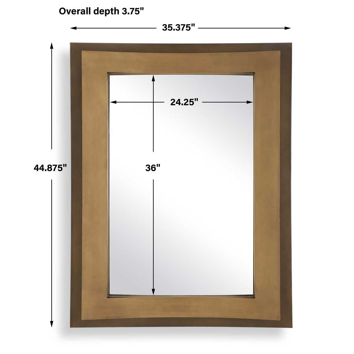 Around The Bend Mirror - perfect for enhancing light and creating a sense of space | Image 6 | InSTYLE Home & Rugs