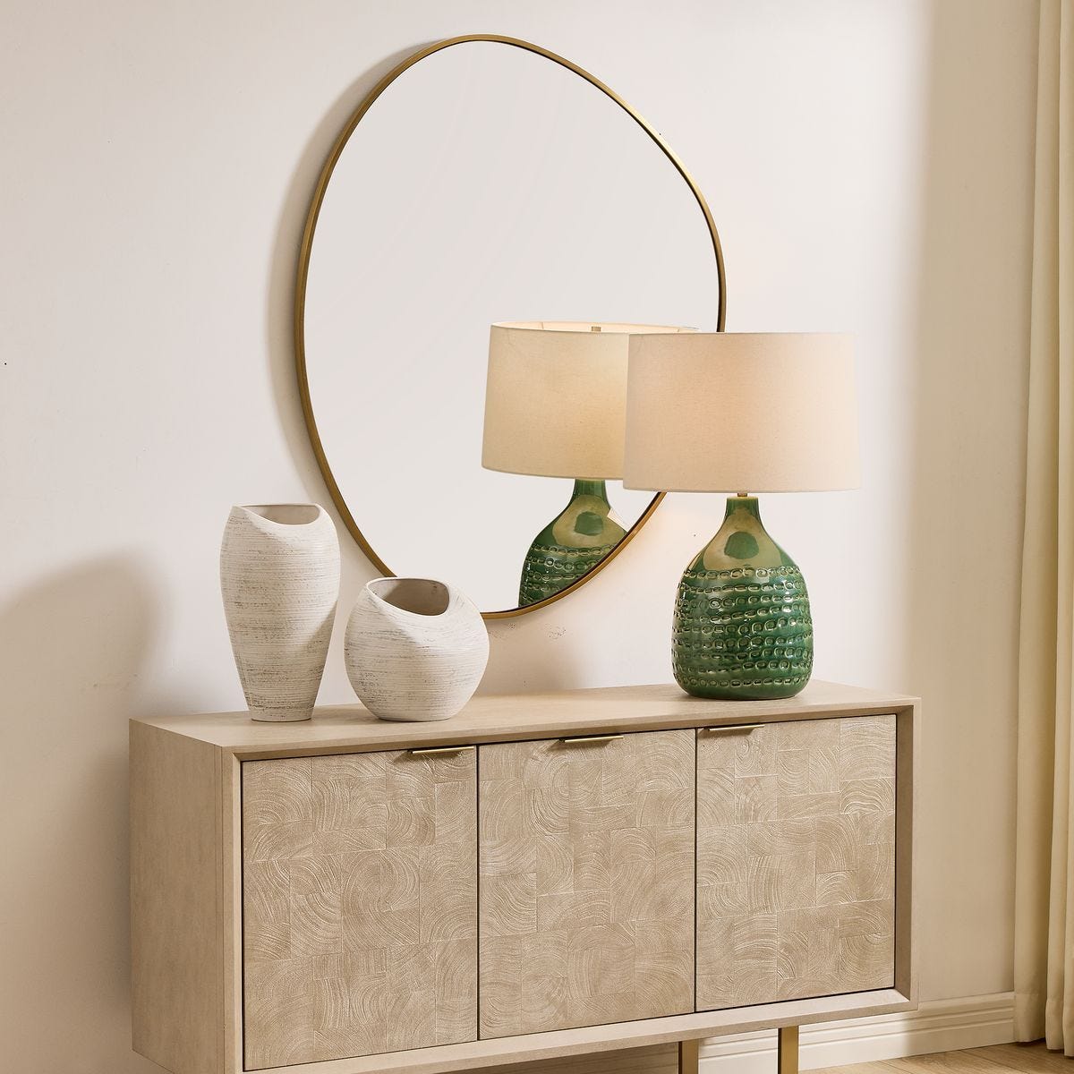 Distort Mirror - modern mirror with sleek design for contemporary interiors | Image 3 | InSTYLE Home & Rugs