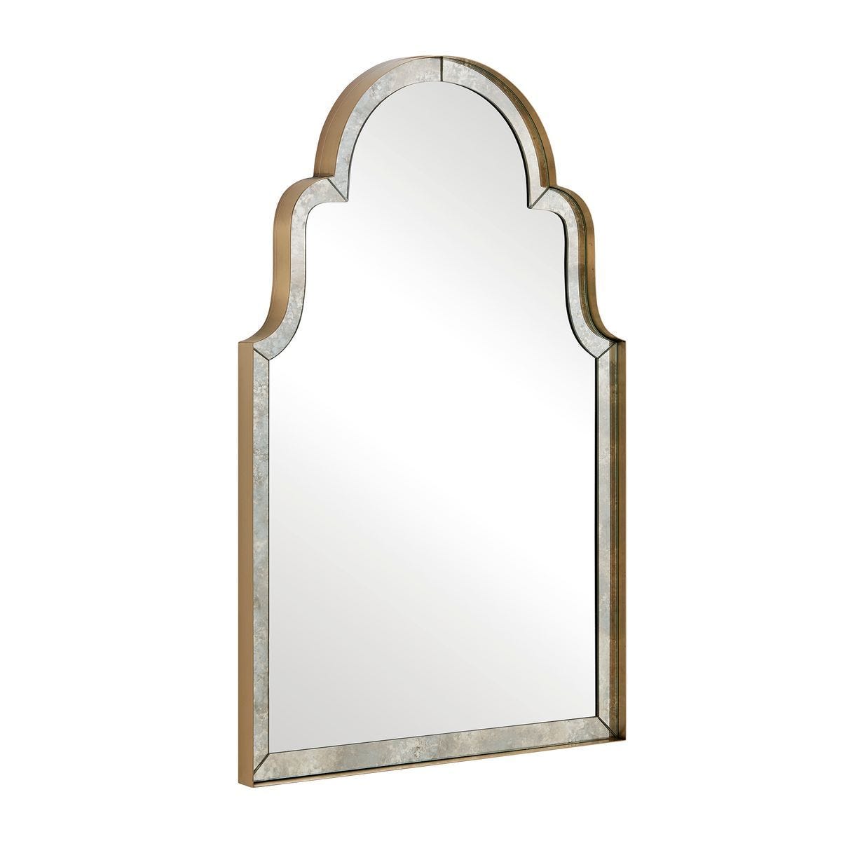 Brayden Antique Arch Mirror - modern mirror with sleek design for contemporary interiors | Image 4 | InSTYLE Home & Rugs