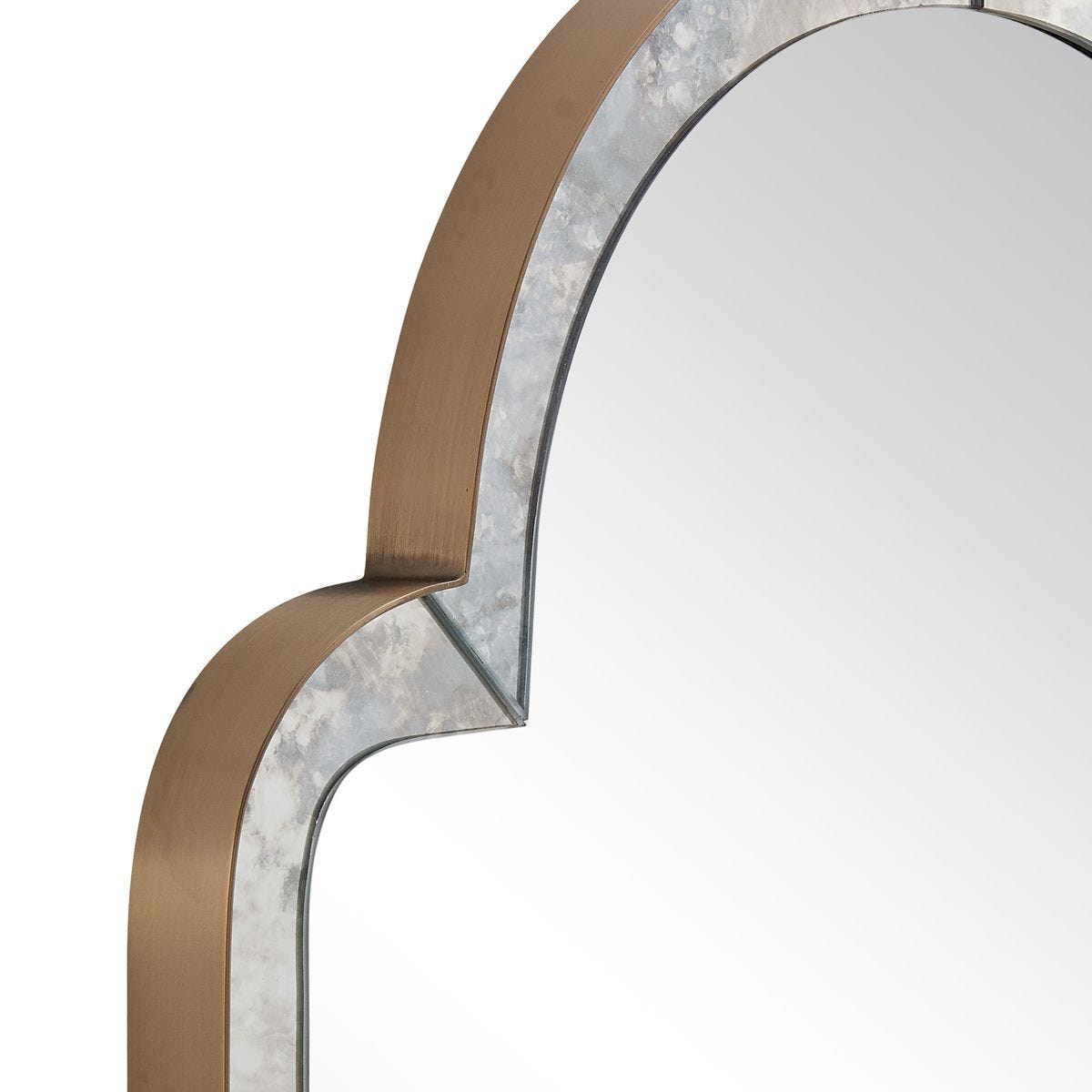 Brayden Antique Arch Mirror - modern mirror with sleek design for contemporary interiors | Image 5 | InSTYLE Home & Rugs
