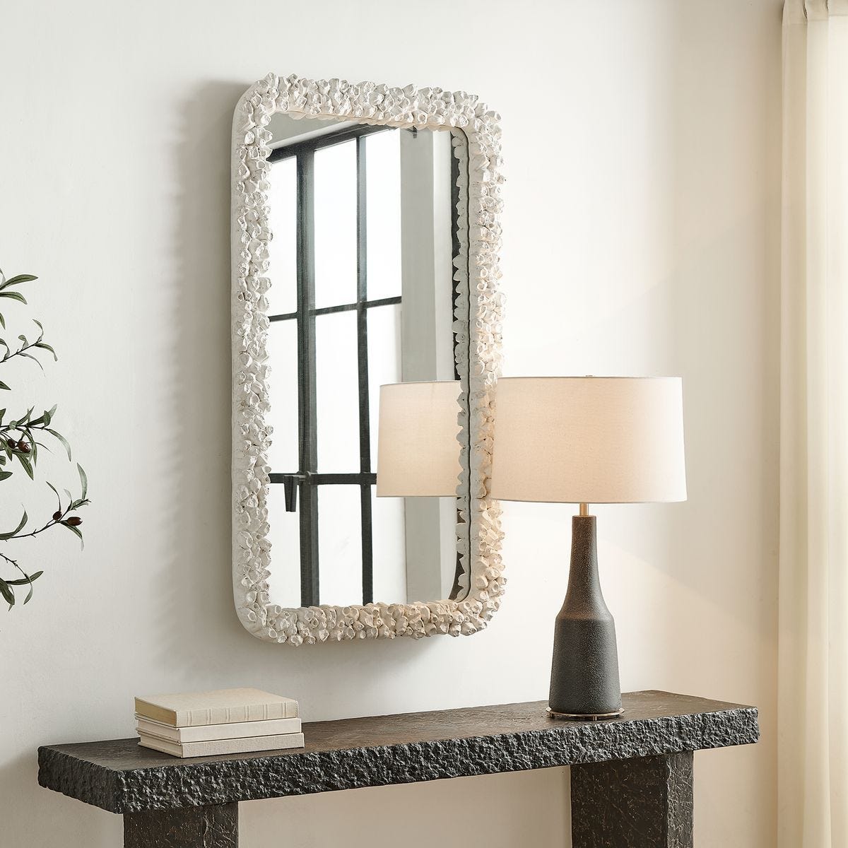 Barnacle Mirror - modern mirror with sleek design for contemporary interiors | Image 4 | InSTYLE Home & Rugs