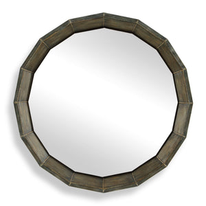 Neve Round Mirror - available in various shapes, sizes, and frame styles | Image 2 | InSTYLE Home & Rugs