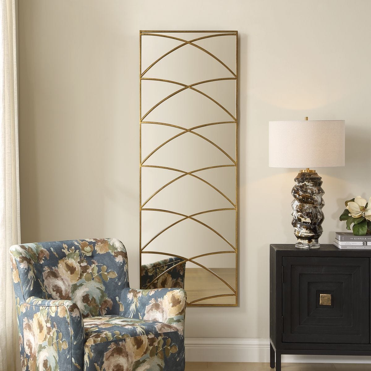 Crossed Up Mirror - elegant and functional accent pieces for any room | Image 1 | InSTYLE Home & Rugs