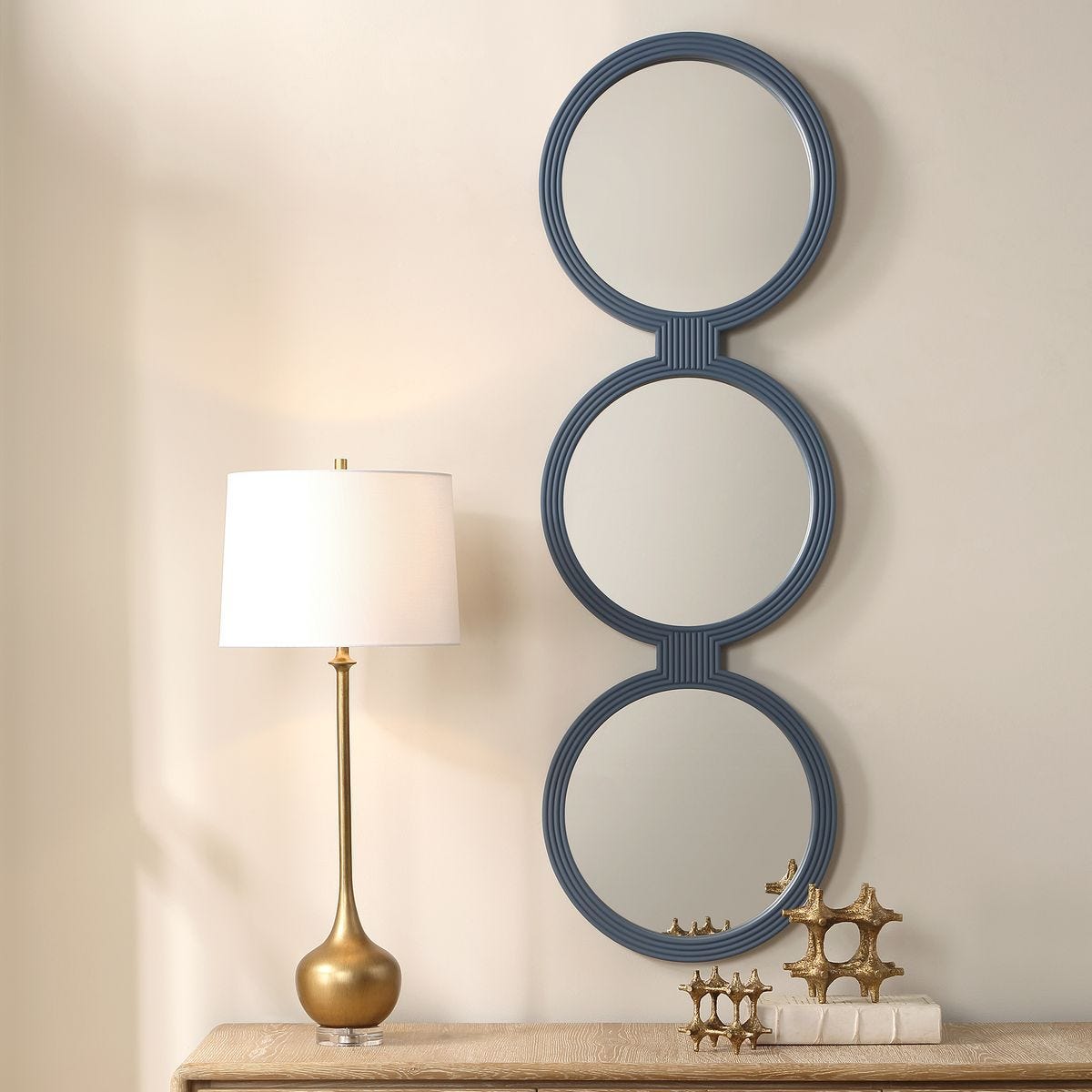 Going In Circles Mirror - available in various shapes, sizes, and frame styles | Image 1 | InSTYLE Home & Rugs