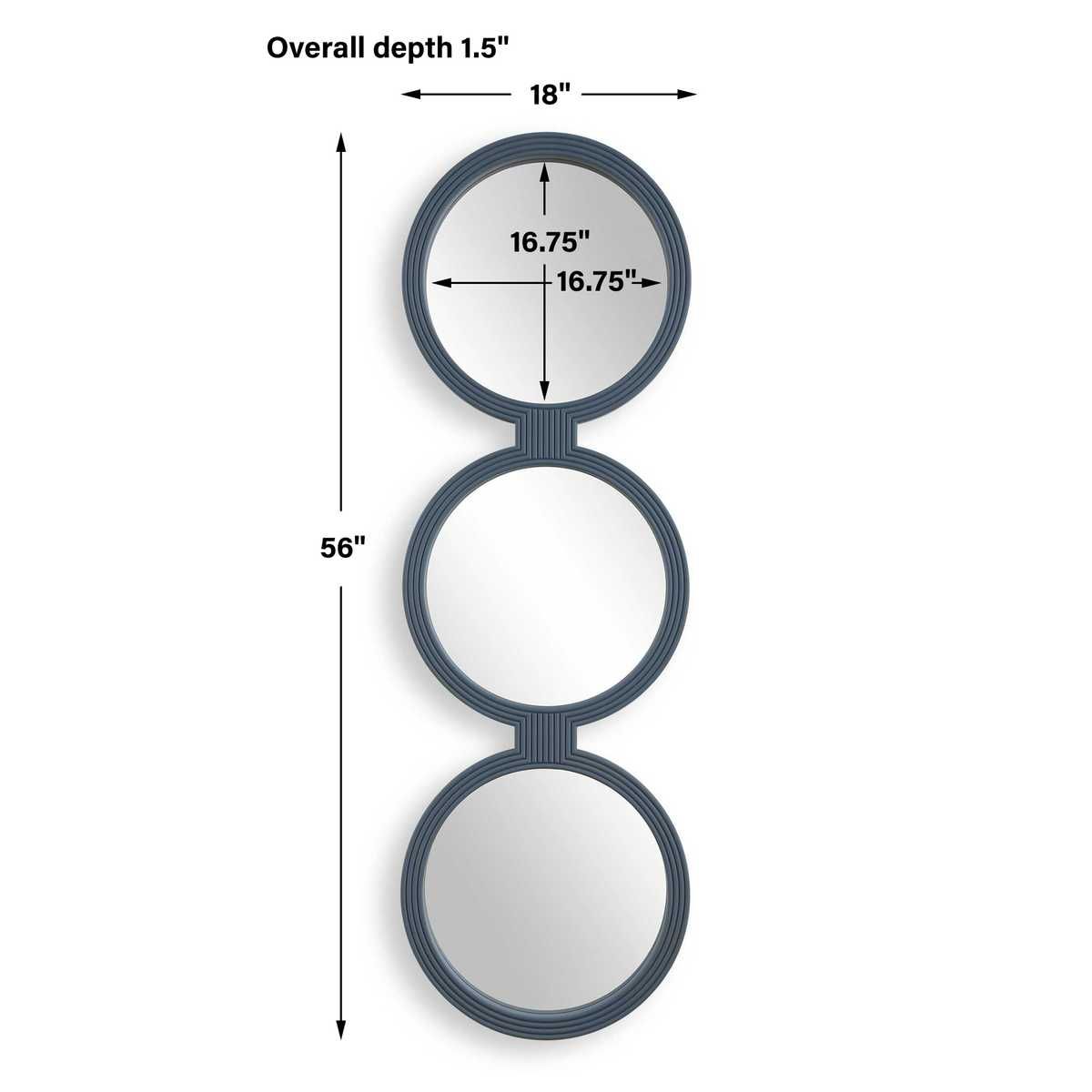 Going In Circles Mirror - available in various shapes, sizes, and frame styles | Image 6 | InSTYLE Home & Rugs