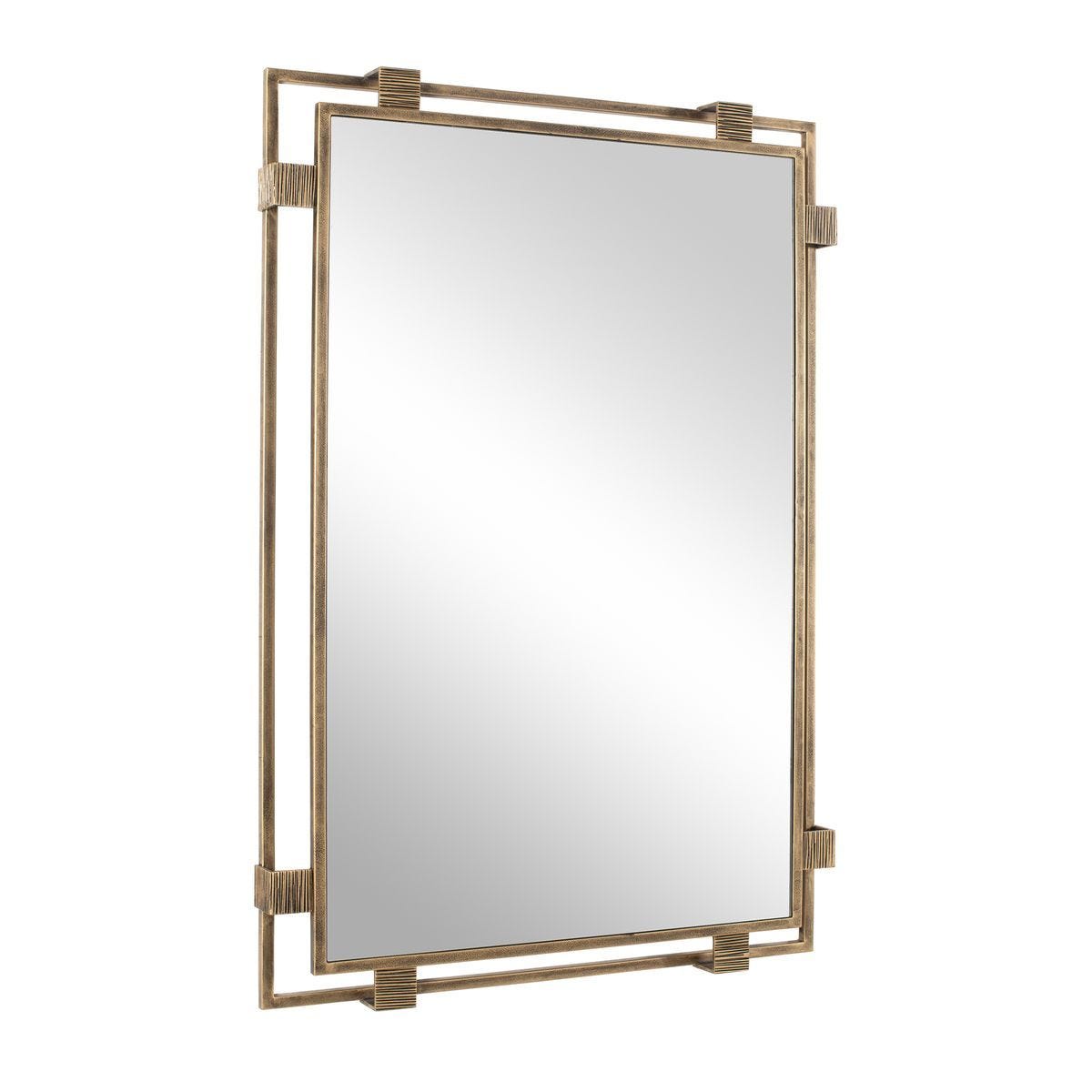Elsher Mirror - modern mirror with sleek design for contemporary interiors | Image 2 | InSTYLE Home & Rugs