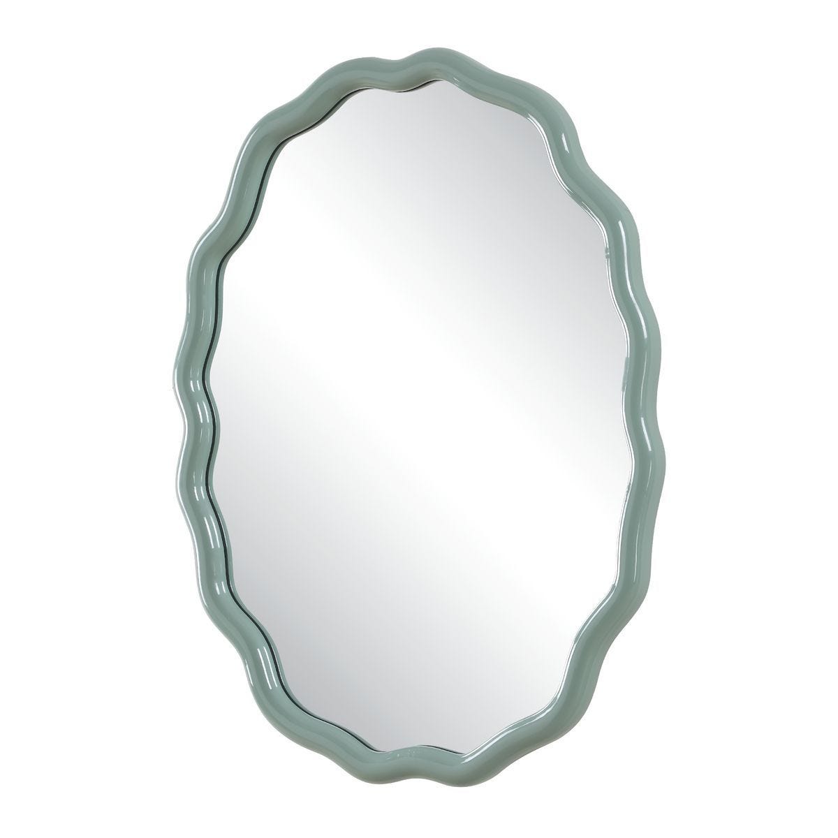 Isly Oval Mirror - perfect for enhancing light and creating a sense of space | Image 4 | InSTYLE Home & Rugs