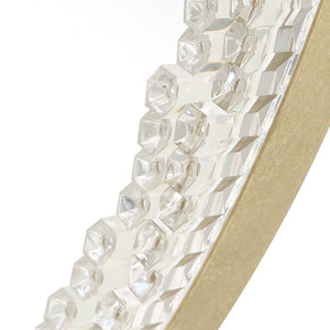 Break The Ice Round Mirror - perfect for enhancing light and creating a sense of space | Image 5 | InSTYLE Home & Rugs