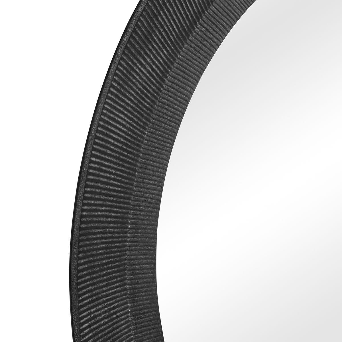 Montgomery Round Mirror - full-length mirror for creating the illusion of space and light | Image 3 | InSTYLE Home & Rugs