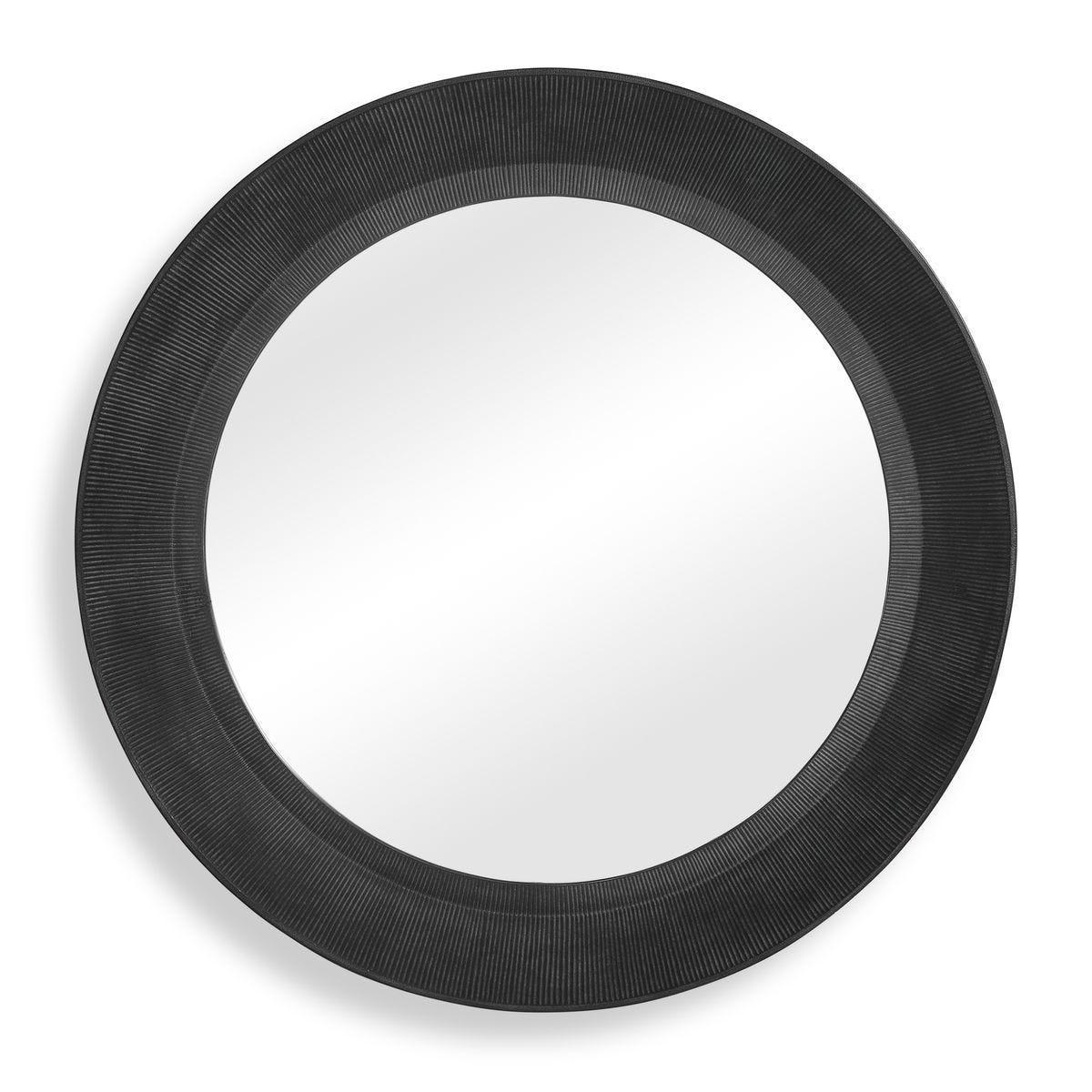 Montgomery Round Mirror - full-length mirror for creating the illusion of space and light | Image 1 | InSTYLE Home & Rugs