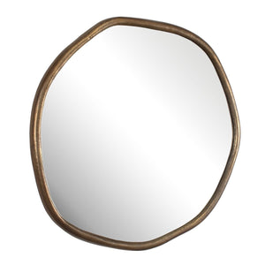 Ambrose Indoor-Outdoor Round Mirror - perfect for enhancing light and creating a sense of space | Image 2 | InSTYLE Home & Rugs