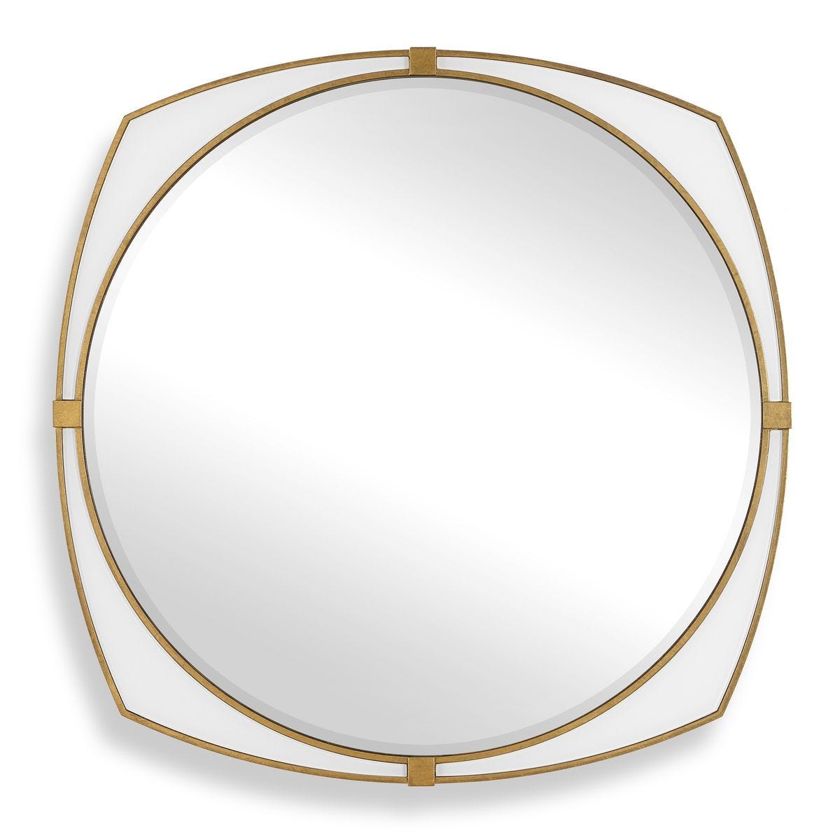 Estella Round Mirror - elegant mirror for adding style and light to any room | Image 2 | InSTYLE Home & Rugs