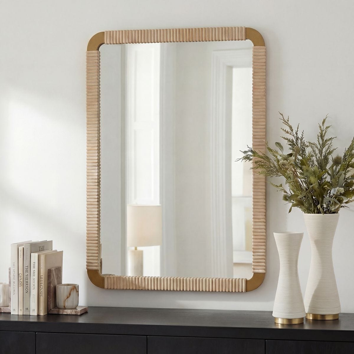 Heinrich Mirror - full-length mirror for creating the illusion of space and light | Image 1 | InSTYLE Home & Rugs