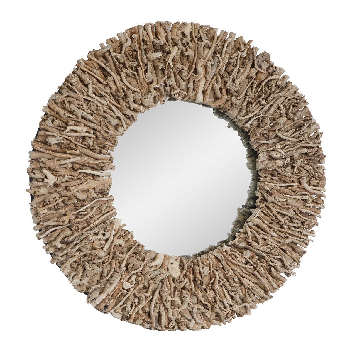 Rossetti Round Mirror - modern mirror with sleek design for contemporary interiors | Image 3 | InSTYLE Home & Rugs