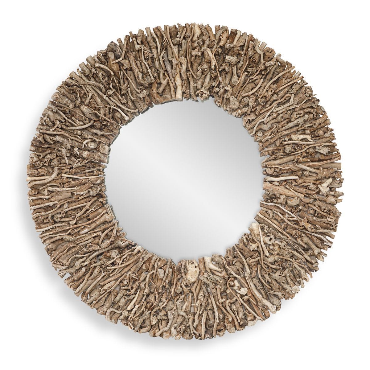 Rossetti Round Mirror - modern mirror with sleek design for contemporary interiors | Image 2 | InSTYLE Home & Rugs