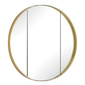 Amram Round Mirror - full-length mirror for creating the illusion of space and light | Image 5 | InSTYLE Home & Rugs