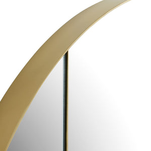 Amram Round Mirror - full-length mirror for creating the illusion of space and light | Image 6 | InSTYLE Home & Rugs