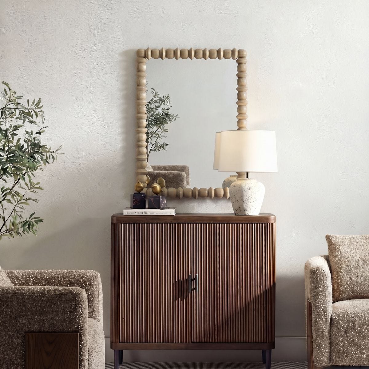 Harriet Mirror - full-length mirror for creating the illusion of space and light | Image 1 | InSTYLE Home & Rugs