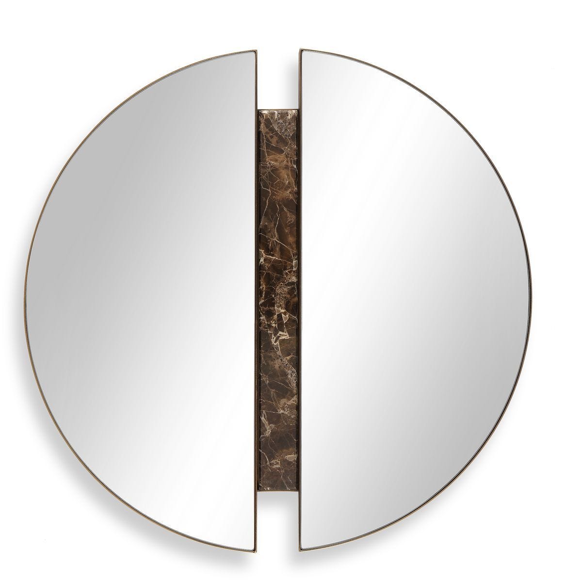 Hanover Round Mirror - elegant mirror for adding style and light to any room | Image 2 | InSTYLE Home & Rugs