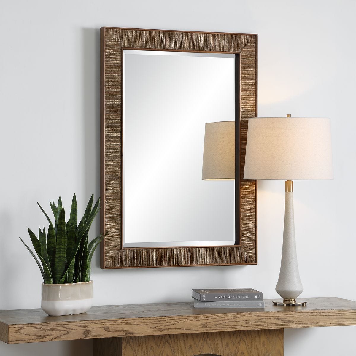Aldous Mirror - elegant mirror for adding style and light to any room | Image 3 | InSTYLE Home & Rugs