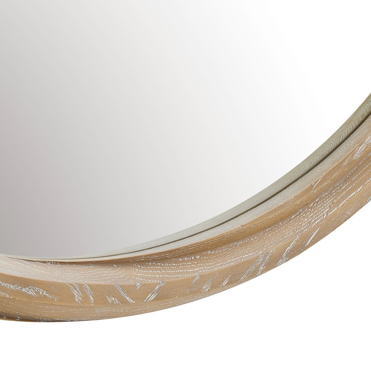 Landry Round Mirror - modern mirror with sleek design for contemporary interiors | Image 3 | InSTYLE Home & Rugs
