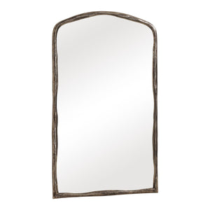Hammered Arch Mirror - modern mirror with sleek design for contemporary interiors | Image 3 | InSTYLE Home & Rugs