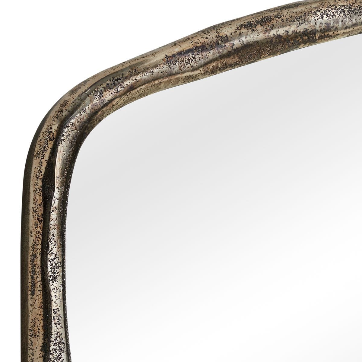 Hammered Arch Mirror - modern mirror with sleek design for contemporary interiors | Image 4 | InSTYLE Home & Rugs