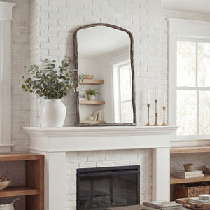 Hammered Arch Mirror - modern mirror with sleek design for contemporary interiors | Image 1 | InSTYLE Home & Rugs