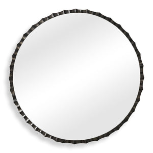 Grander Round Mirror - full-length mirror for creating the illusion of space and light | Image 2 | InSTYLE Home & Rugs